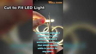 Światło paskowe COB o dowolnym cięciu