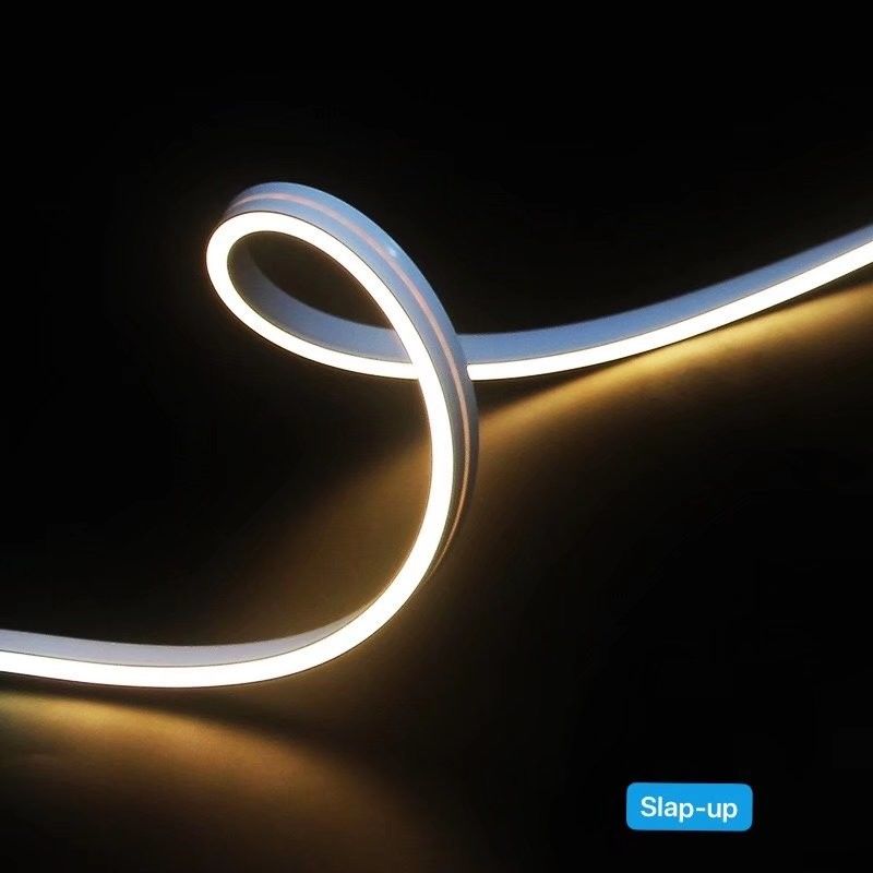 Led Neon Light IP65 IP67 Elastyczne boczne światła zakrętowe Silikonowa dekoracja Neon Led 0612 10W 24V Brak oświetlenia punktowego SMD2835