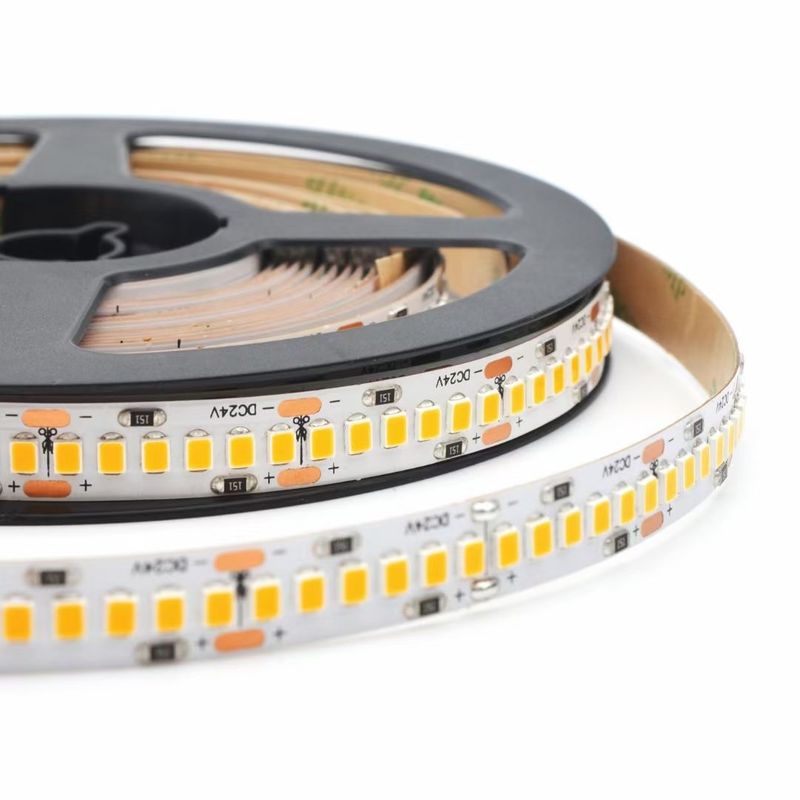 3000K 4000K 6500K 12-woltowe elastyczne paski LED 24V SMD2835 Smart Dual 2 Color Water Running