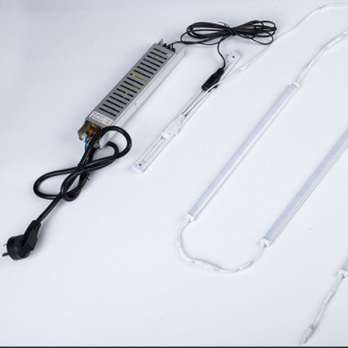 Magnes 12V 24V Szyna świetlna LED Biały Szary Czarny System zasilania Podłącz adapter światła