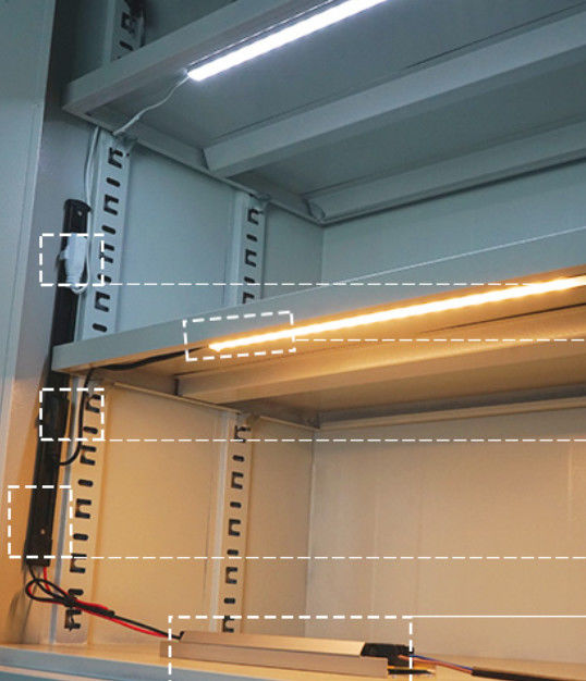 Magnes 12V 24V Szyna świetlna LED Biały Szary Czarny System zasilania Podłącz adapter światła