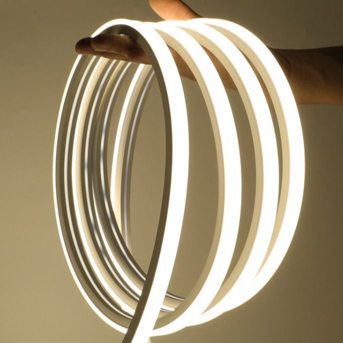2835 5050 LED Neon Strip Light Elastyczny żel krzemionkowy Miękki IP67 Wodoodporny do dekoracji