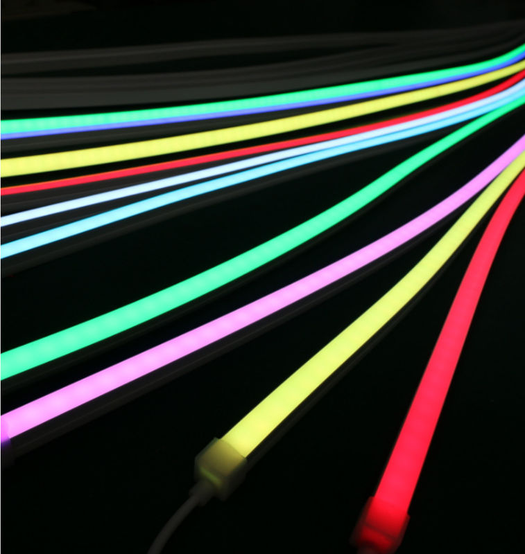 Neon Rope Light Flex Tube górne boczne oświetlenie zakrętu 24V silikonowa giętka neonowa lina