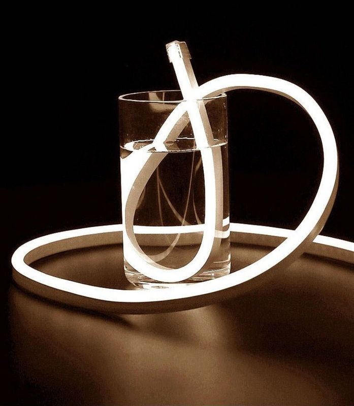 Neon Rope Light Flex Tube górne boczne oświetlenie zakrętu 24V silikonowa giętka neonowa lina
