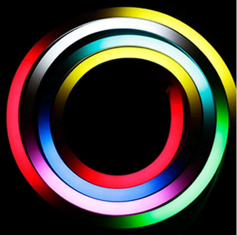 3000K LED Neon Strip Light Elastyczny 24V 14W 1616 Zmiana koloru RGB