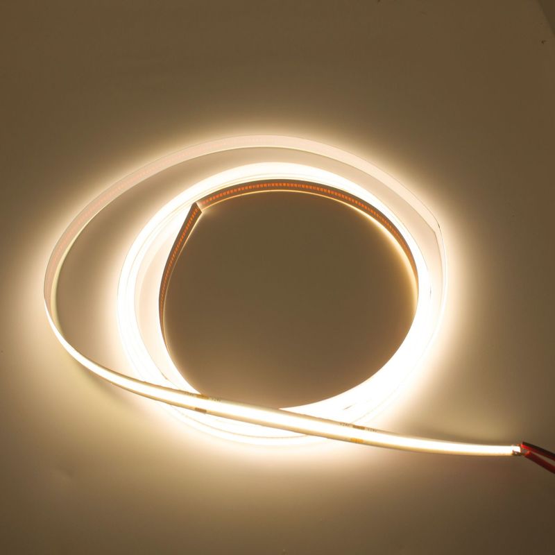 480leds/M Taśma LED COB 12V Wysoka Gęstość 4000K 10W Wystrój Domu