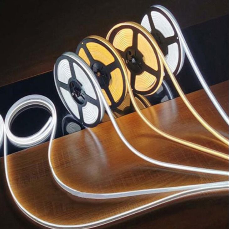 2 kolory 2700-6500K Ściemnialna taśma LED COB 12V 10W Wysoka jasność