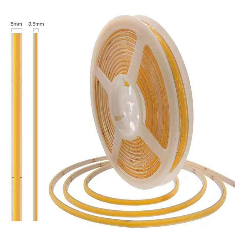 DC 24V LED COB Light Side Top Emisja CCT Możliwość przyciemniania 560 żetonów / M 16,4FT