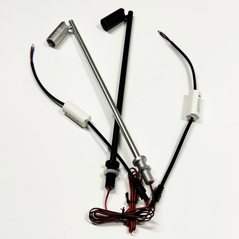 Super Slim LED Jewelry Light Silver Black Gold 4w do gabloty ekspozycyjnej
