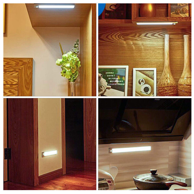 Ciepłe białe ściemnianie pod szafką Oświetlenie LED Strip 3 Przełącznik suwakowy temperatury barwowej