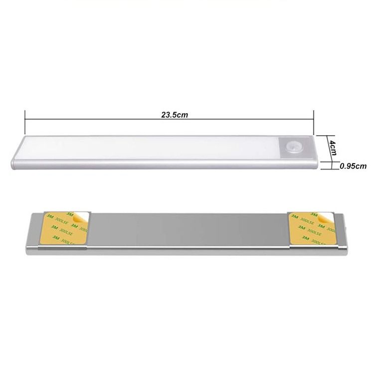 Ciepłe białe ściemnianie pod szafką Oświetlenie LED Strip 3 Przełącznik suwakowy temperatury barwowej