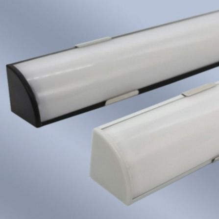 16x16mm Oświetlenie LED typu V do półek Wytłaczanie aluminium Twardy pasek światła z magnesem