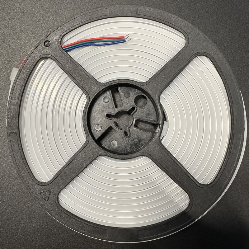 Led Neon Elastyczna rurka świetlna 24V 2700 ~ 6500K Wewnątrz / na zewnątrz IP65 12W Silikonowa rurka