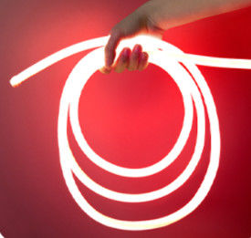 LED Silikonowy Neon 24V IP67 Neon Elastyczny Taśma Jasny Ciepły Biały Kolor