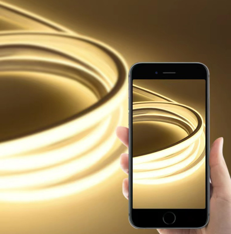 3 lata gwarancji DC 12V / 24V Fluorescent Neon Strip Light Kąt świecenia 120 stopni