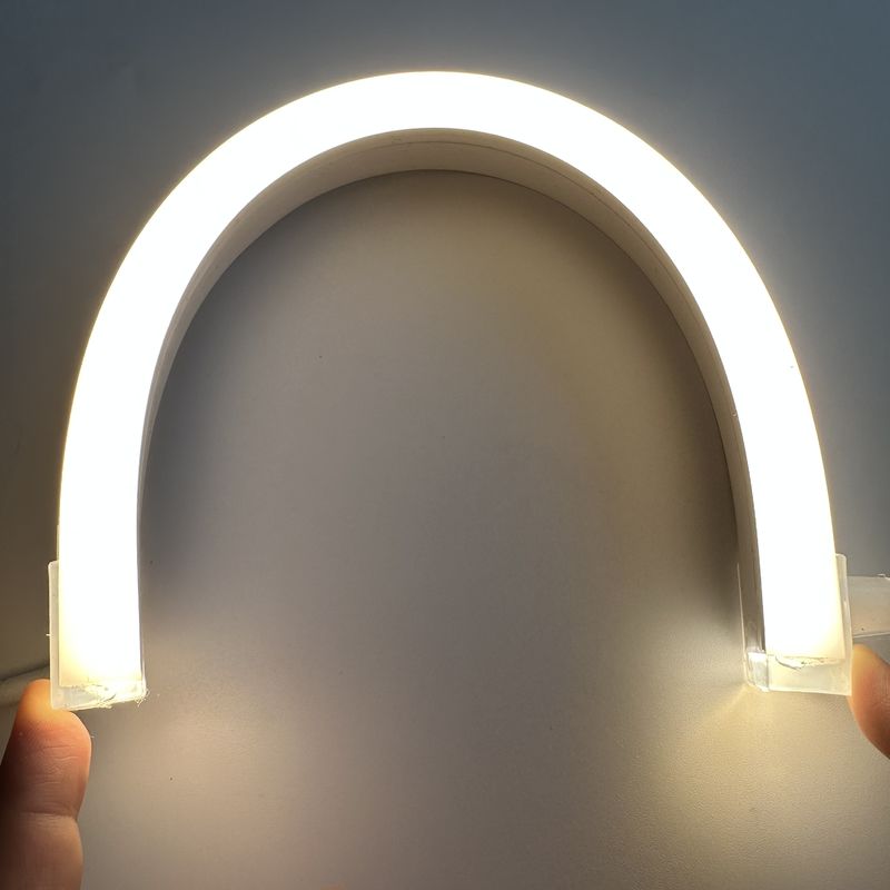 IP65 Silikonowa taśma neonowa LED Light 12V / 24V RGBW DMX512 12W Elastyczne światło liniowe
